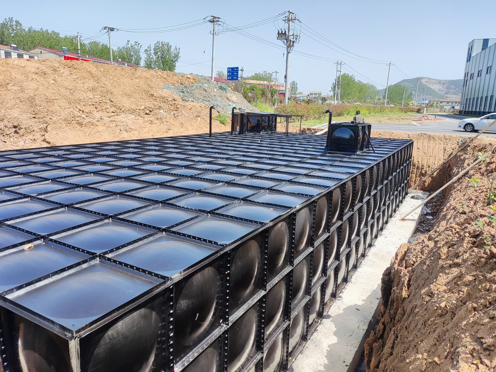 箱泵一體化消防地埋水箱